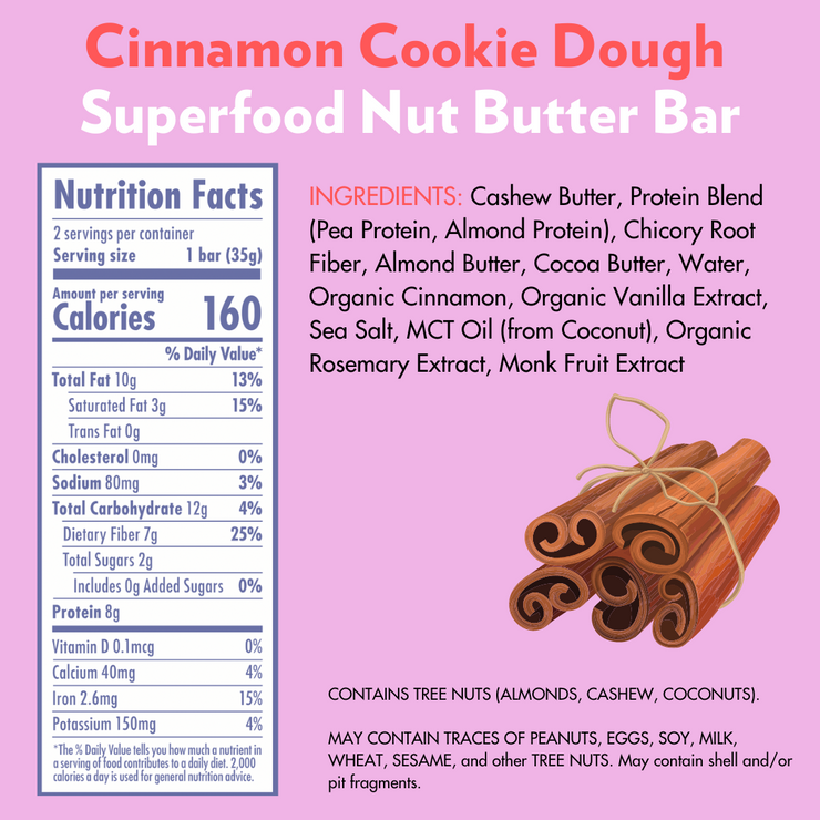 Cinnamon Cookie Dough ENERGY Bundle (36 Count)