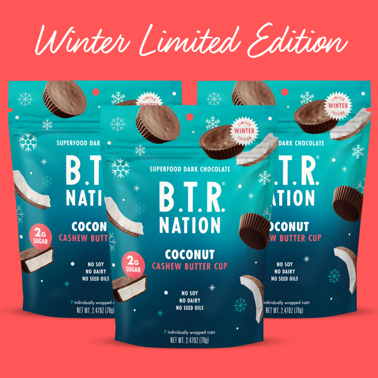 WINTER LIMITED EDITION: DARK CHOCOLATE COCONUT CUP
