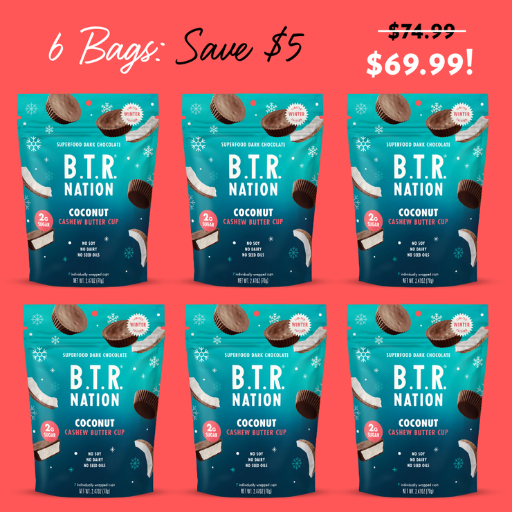 WINTER LIMITED EDITION: DARK CHOCOLATE COCONUT CUP