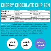 Cherry Chocolate Chip ZEN (12 Count)  🍒