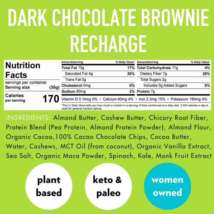 Dark Chocolate Brownie Sampler (4 Count)