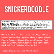 SOLD OUT! Snickerdoodle Almond Butter Cups (Dark Chocolate) (18 count)